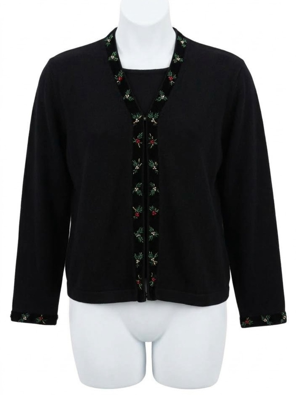 Cotton blend- Vintage Holiday Top